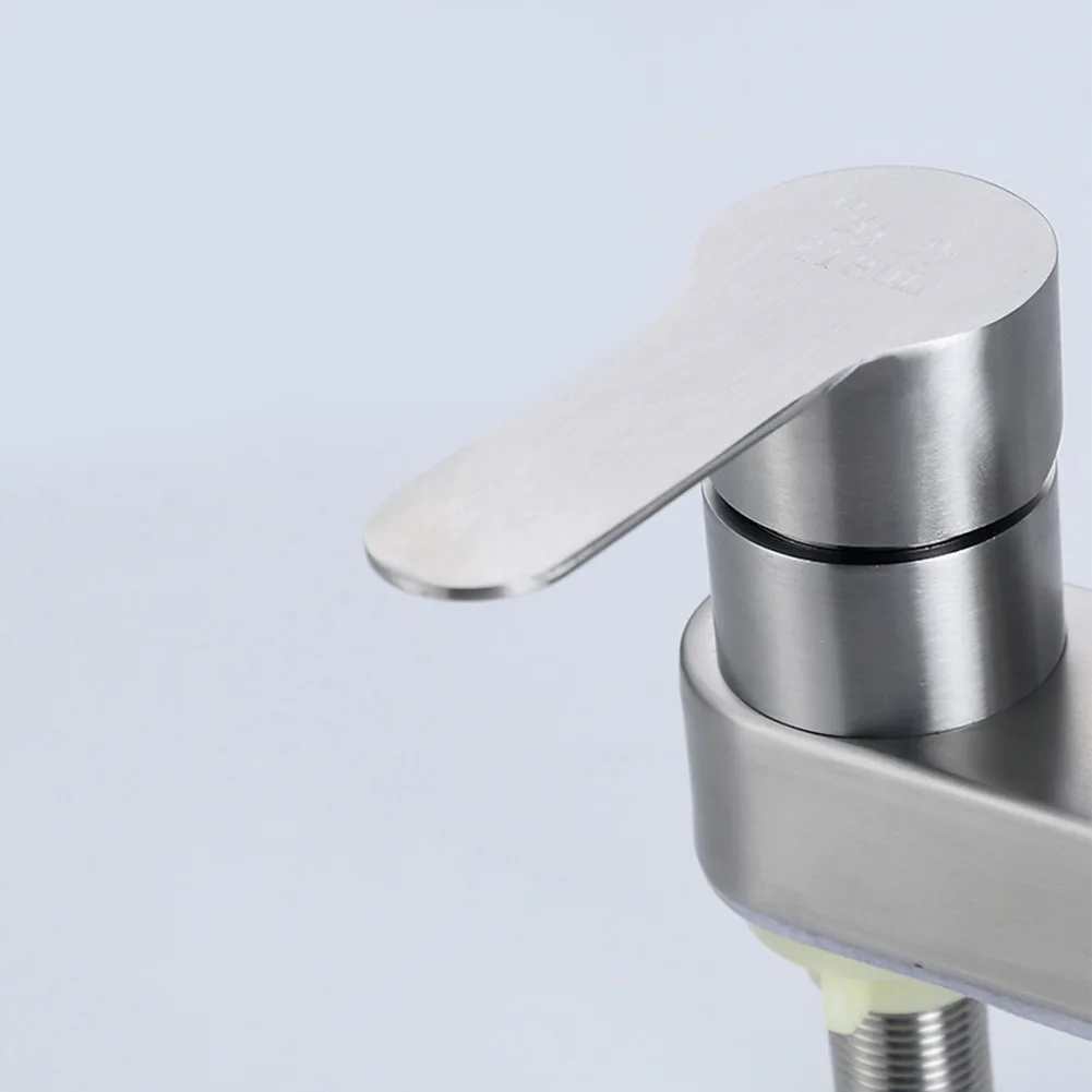 Tap Faucet Basin Sink Tap Accessories Sink Faucet 2 Holes 304 Stainless Steel Ceramic Valve Cold And Hot Mixer
Tap Faucet Basin Sink Tap Accessories Sink Faucet 2 Holes 304 Stainless Steel Ceramic Valve Cold And Hot Mixer