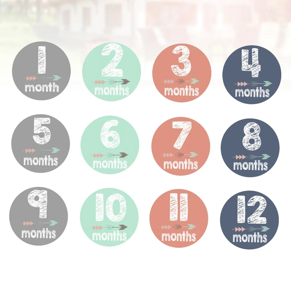 12pcs Monthly Stickers Lovely Self-adhesive Newborn Stickers Milestone Stickers Infant Stickers for Journal Album
12pcs Monthly Stickers Lovely Self-adhesive Newborn Stickers Milestone Stickers Infant Stickers for Journal Album