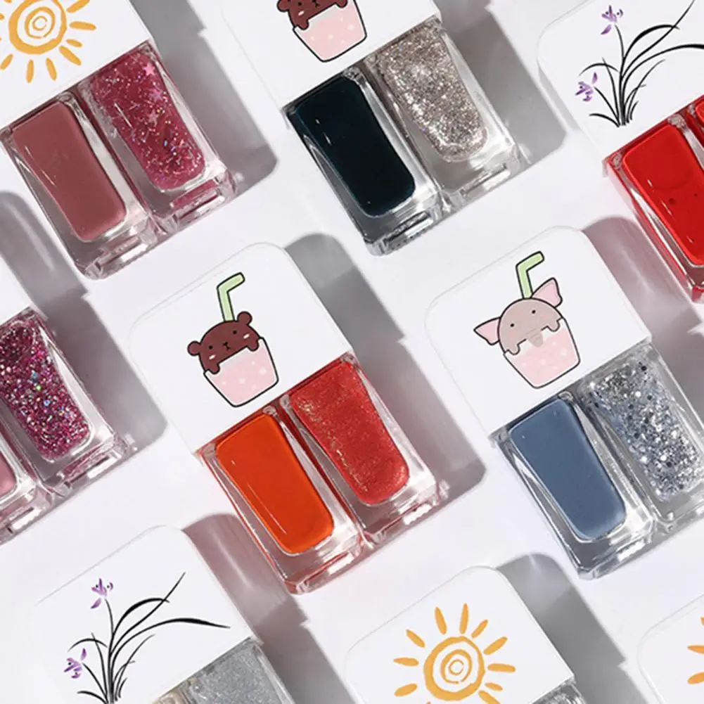 Lightweight 8ml Safe Quick Drying Lasting Non Peelable Nail Polish Bright Nail Polish Creative for Beauty
Lightweight 8ml Safe Quick Drying Lasting Non Peelable Nail Polish Bright Nail Polish Creative for Beauty