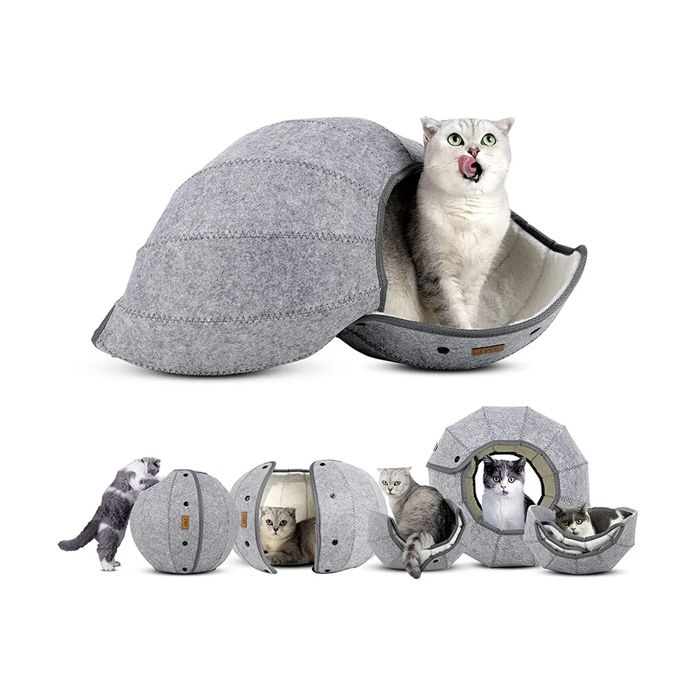 Foldable Cat Litter Box Breathable Creative Kitten Puppy Kennel Tunnel Game Toys House Bed Pets Products Supplies
Foldable Cat Litter Box Breathable Creative Kitten Puppy Kennel Tunnel Game Toys House Bed Pets Products Supplies