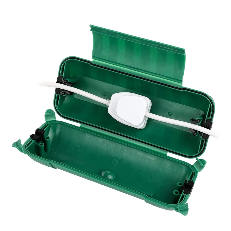 Practical Extension Cord Safety Cover, IP44 Waterproof Connection Box, Weatherproof Enclosure Seal To Protect Outdoor Plug
Practical Extension Cord Safety Cover, IP44 Waterproof Connection Box, Weatherproof Enclosure Seal To Protect Outdoor Plug