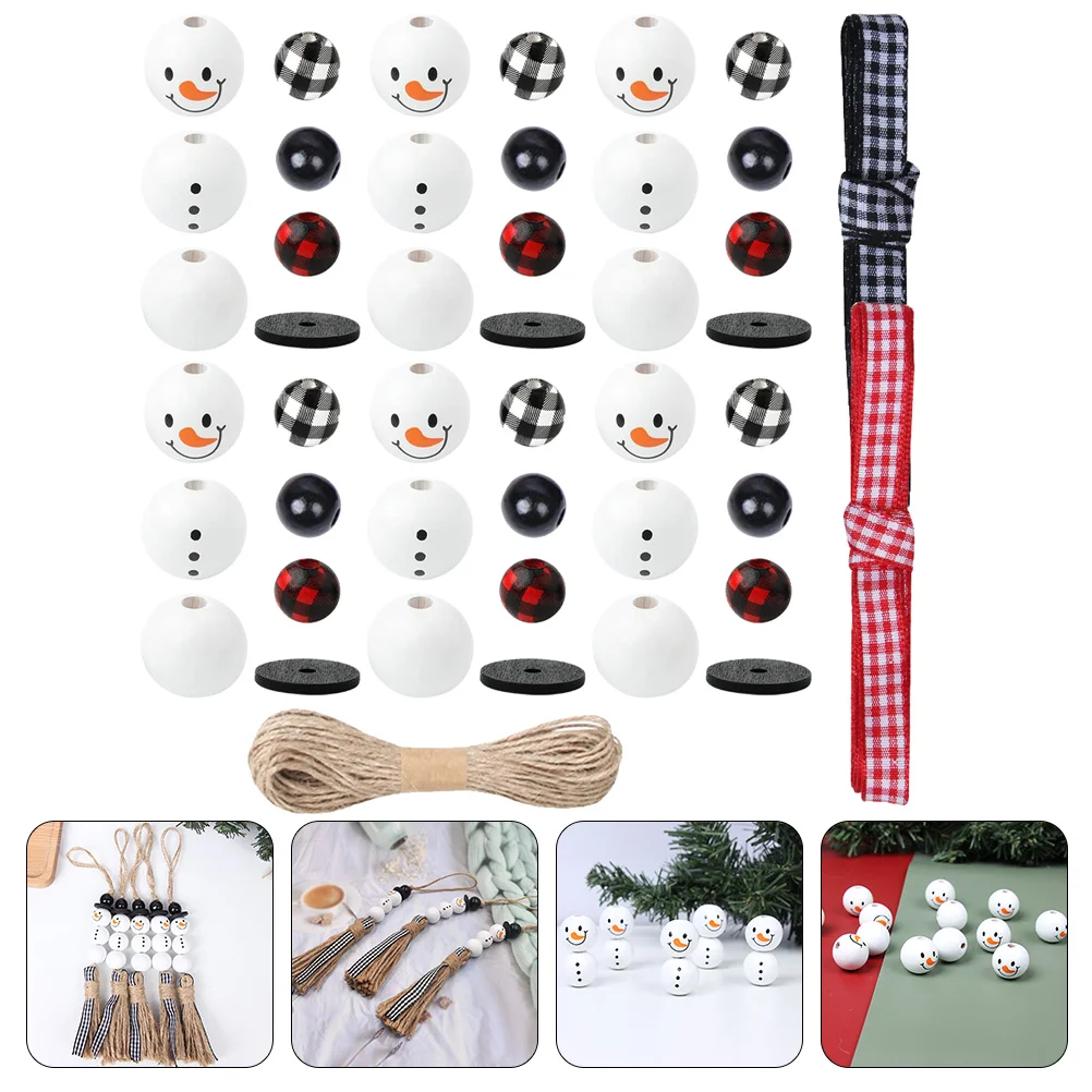 2 Sets Christmas Wooden Beads Colorful Decor Snowman Charms Loose Scattered DIY Spacer Jewelry Crafts Making
2 Sets Christmas Wooden Beads Colorful Decor Snowman Charms Loose Scattered DIY Spacer Jewelry Crafts Making