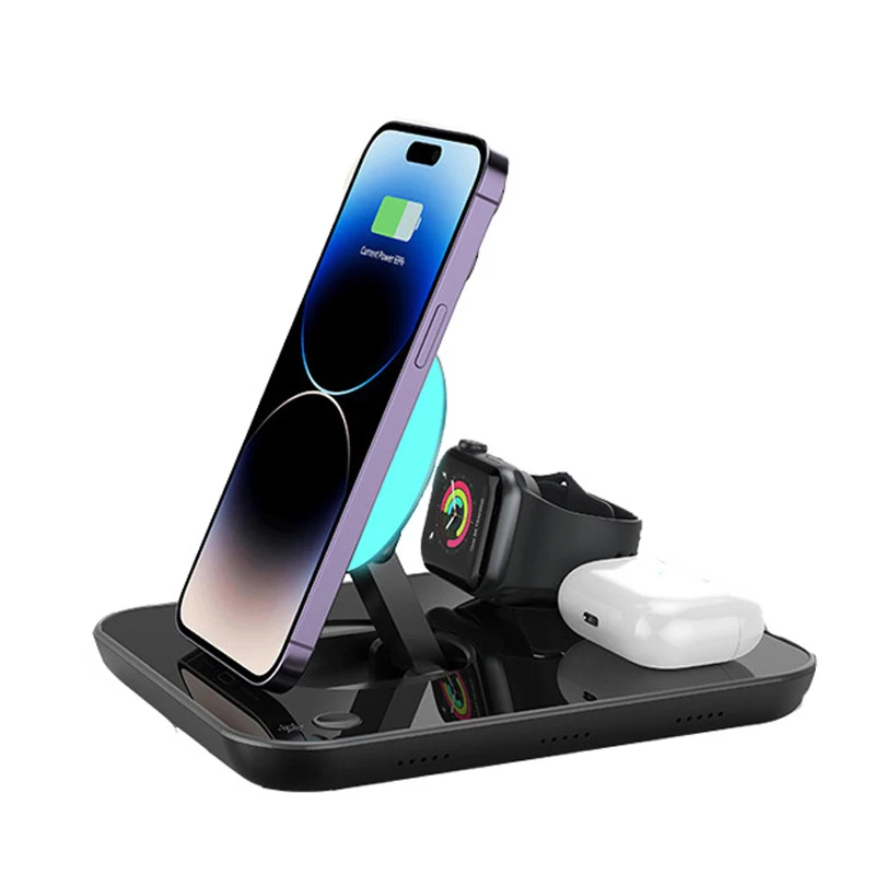 4 in 1 Wireless Charger Stand For IPhone 14 13 12 11 X Apple Samsung Watch Airpods Pro IWatch Fast Charging Dock Station
4 in 1 Wireless Charger Stand For IPhone 14 13 12 11 X Apple Samsung Watch Airpods Pro IWatch Fast Charging Dock Station