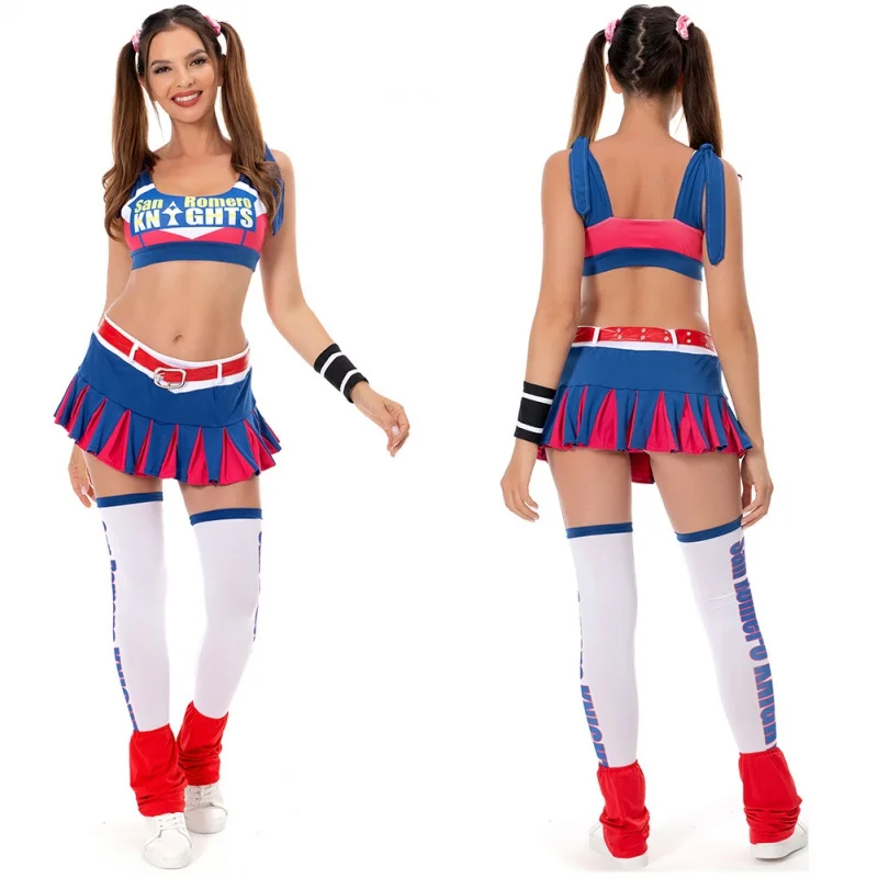 Lollipop Chainsaw Costume Juliet Starling Cosplay Costume Uniform Girls Adult Women Dress Top Party Halloween Cosplay Costumes
Lollipop Chainsaw Costume Juliet Starling Cosplay Costume Uniform Girls Adult Women Dress Top Party Halloween Cosplay Costumes