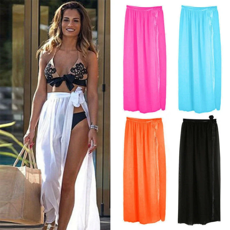 Womens Swim Wear Bikini Cover Up Sheer Beach Mini Wrap Skirt Sarong Pareo Shorts Summer Beachwear Ropa Mujer Clothing
Womens Swim Wear Bikini Cover Up Sheer Beach Mini Wrap Skirt Sarong Pareo Shorts Summer Beachwear Ropa Mujer Clothing