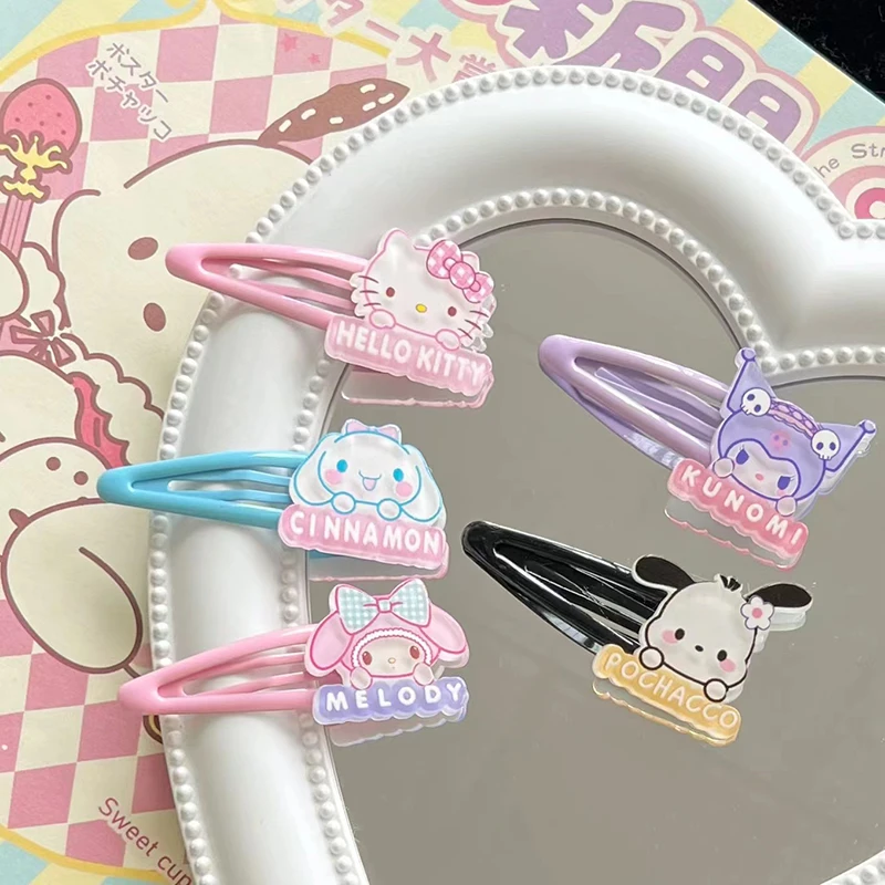 1/5 шт. Sanrio Kawaii Bb клипса аниме Hello Kitty Kuromi My Melody Детские Девочки Заколки модные милые аксессуары для волос для подарка
1/5 шт. Sanrio Kawaii Bb клипса аниме Hello Kitty Kuromi My Melody Детские Девочки Заколки модные милые аксессуары для волос для подарка