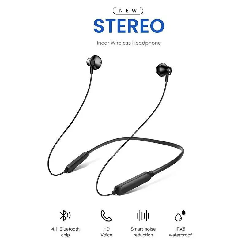 G02 Wireless BluetoothV5.0 Hanging-neck Sports Headphones Magnetic Dual-driver Headset Composite Diaphragm Large Moving Coil
G02 Wireless BluetoothV5.0 Hanging-neck Sports Headphones Magnetic Dual-driver Headset Composite Diaphragm Large Moving Coil