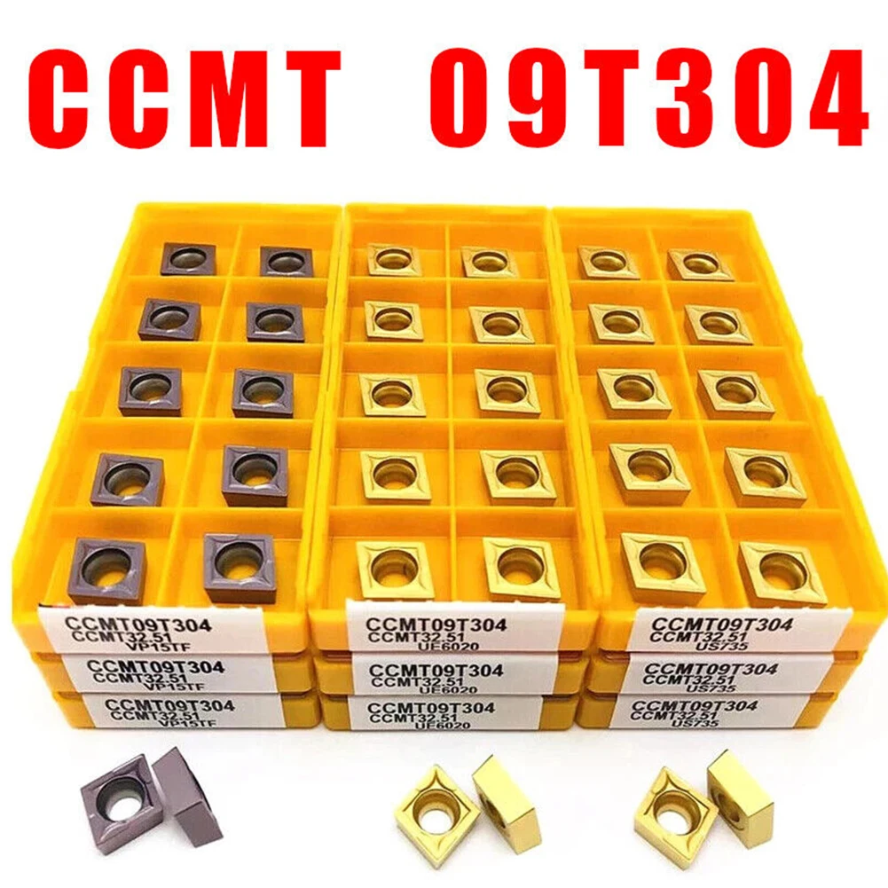 10 PCS CNC Internal Turning Tool Carbide Turning Inserts CCMT09T304 VP15TF UE6020 US735 Machinery Milling Tool Metal Lathe Tools
10 PCS CNC Internal Turning Tool Carbide Turning Inserts CCMT09T304 VP15TF UE6020 US735 Machinery Milling Tool Metal Lathe Tools