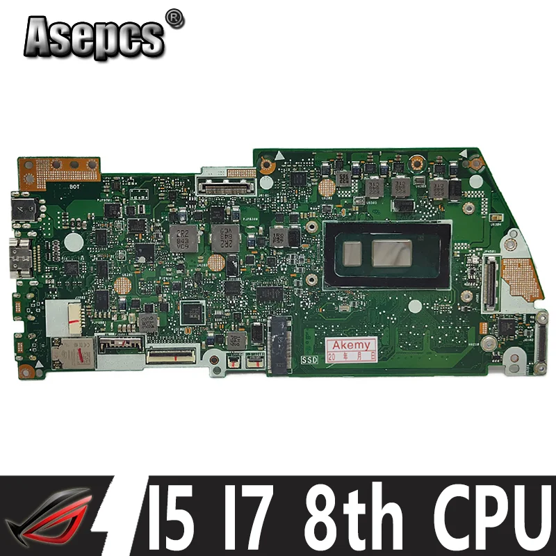 UX362FA Original Mainboard I5-8265U I7-8565U CPU 8GB 16GB RAM for ASUS UX362FA-EL142T ZenBook UX362 UX362FA Laptop Motherboard
UX362FA Original Mainboard I5-8265U I7-8565U CPU 8GB 16GB RAM for ASUS UX362FA-EL142T ZenBook UX362 UX362FA Laptop Motherboard