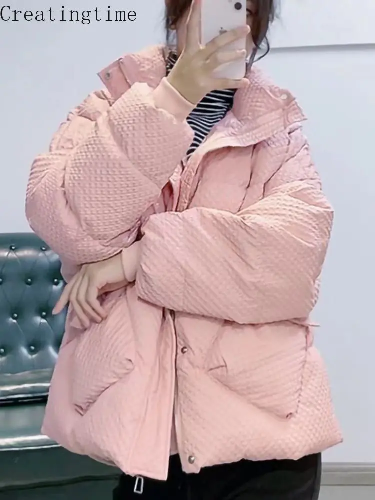 Korean Waffle Down Jacket For Women 2022 Autumn Winter New Stand Collar Bread Clothes Jackets Wild Warm Cotton Coat Female 1A151
Korean Waffle Down Jacket For Women 2022 Autumn Winter New Stand Collar Bread Clothes Jackets Wild Warm Cotton Coat Female 1A151