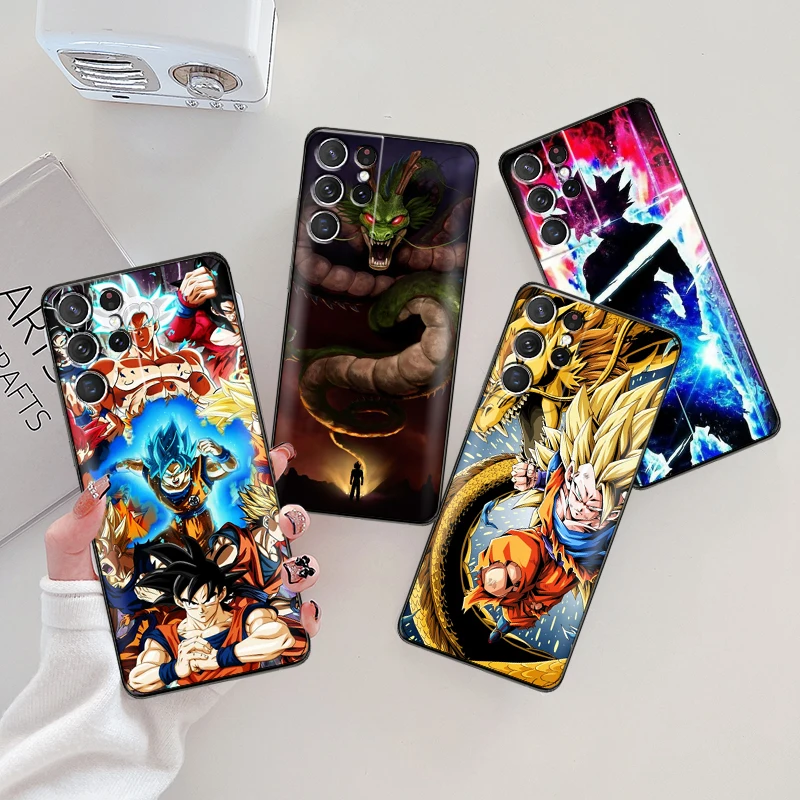 Japan Anime Dragon Ball Goku Phone Case For Samsung Galaxy S22 S21 S20 Ultra FE 5G S22 S10 10E S9 Plus Back Coque Black Carcasa
Japan Anime Dragon Ball Goku Phone Case For Samsung Galaxy S22 S21 S20 Ultra FE 5G S22 S10 10E S9 Plus Back Coque Black Carcasa