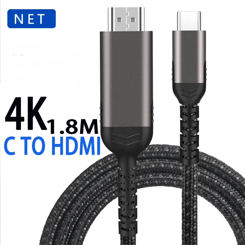 Кабель-адаптер USB C-HDMI 4K для MacBook Samsung Galaxy S9/S8 Huawei
Кабель-адаптер USB C-HDMI 4K для MacBook Samsung Galaxy S9/S8 Huawei