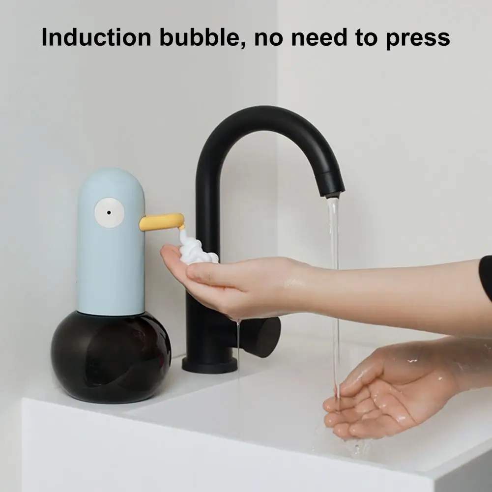 Liquid Soap Dispenser Excellent IPX4 Waterproof Lightweight Cartoon Duck Induction Liquid Soap Dispenser for Bathroom
Liquid Soap Dispenser Excellent IPX4 Waterproof Lightweight Cartoon Duck Induction Liquid Soap Dispenser for Bathroom