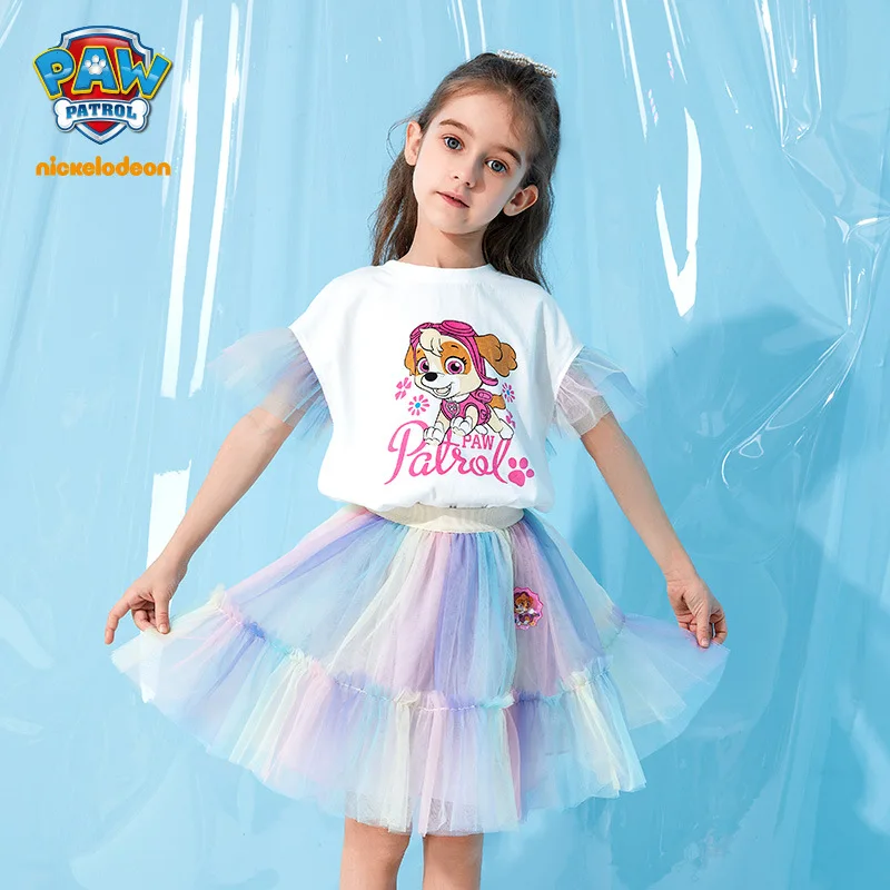 Paw Patrol Anime Fashion Princess Dress Suit Cartoon Figure Skye Summer New Cute Dreamy Girls' A-line Skirt Girl Birthday Gifts
Paw Patrol Anime Fashion Princess Dress Suit Cartoon Figure Skye Summer New Cute Dreamy Girls' A-line Skirt Girl Birthday Gifts