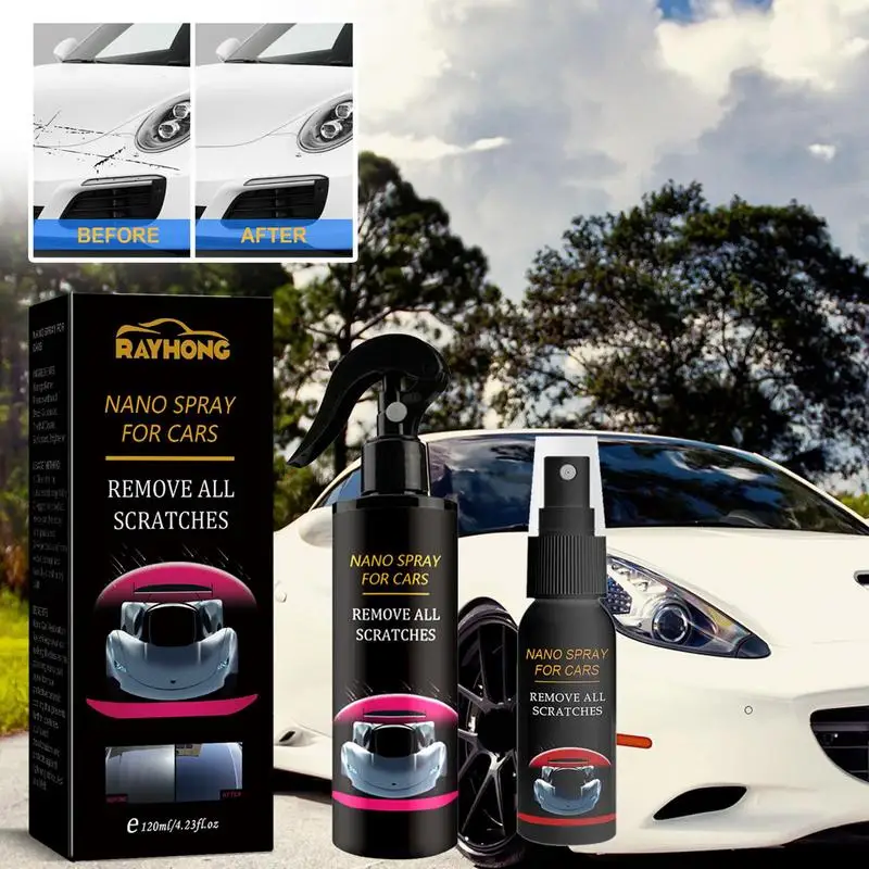 30ml/120ml Car Wax Spray Paint Repair Car Coating Spray High Protection Quick Car Spray Scratch Polish Plating Revitalizing
30ml/120ml Car Wax Spray Paint Repair Car Coating Spray High Protection Quick Car Spray Scratch Polish Plating Revitalizing