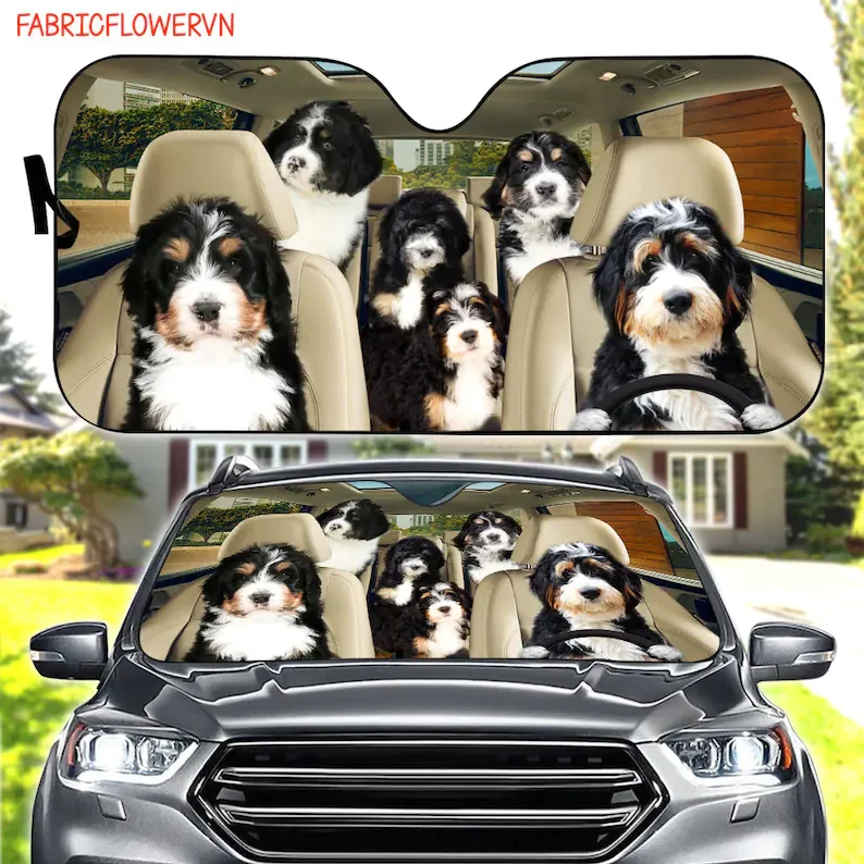 Bernedoodle Car Sunshade, Bernedoodle Car Decoration, Bernedoodle Windshield, Dog Lovers, Dog Car Sunshade, Gift For Mom, Gift F
Bernedoodle Car Sunshade, Bernedoodle Car Decoration, Bernedoodle Windshield, Dog Lovers, Dog Car Sunshade, Gift For Mom, Gift F