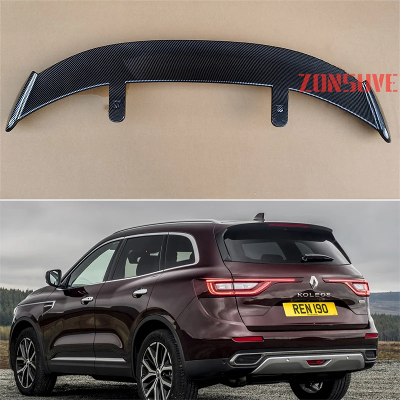 Use For 2017-2021 Renault Koleos Spoiler ABS Plastic Carbon Fiber Look Hatchback SUV Roof Rear Wing Body Kit Accessories
Use For 2017-2021 Renault Koleos Spoiler ABS Plastic Carbon Fiber Look Hatchback SUV Roof Rear Wing Body Kit Accessories