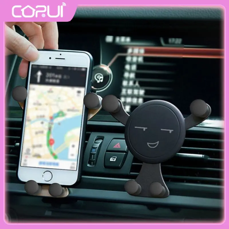 Gravity Support Stand Durable Smile Face Mount Car Mobile Phone Holder Portable Multifunctional Gps Support Car Accessories
Gravity Support Stand Durable Smile Face Mount Car Mobile Phone Holder Portable Multifunctional Gps Support Car Accessories