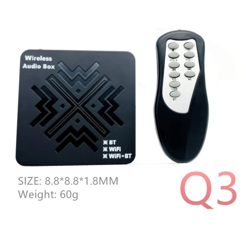 AWIND wifi HiFi wireless Bluetooth digital audio receiver AUX output vehicle home USB lossless music player wireless audio box
AWIND wifi HiFi wireless Bluetooth digital audio receiver AUX output vehicle home USB lossless music player wireless audio box