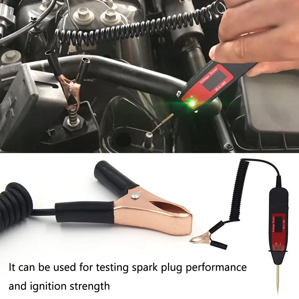 Car Tool Car Auto Tools Voltage Detector Test Pen Car Repair Electric Pen Tool Circuit Tester Automotive Test Pencil
Car Tool Car Auto Tools Voltage Detector Test Pen Car Repair Electric Pen Tool Circuit Tester Automotive Test Pencil