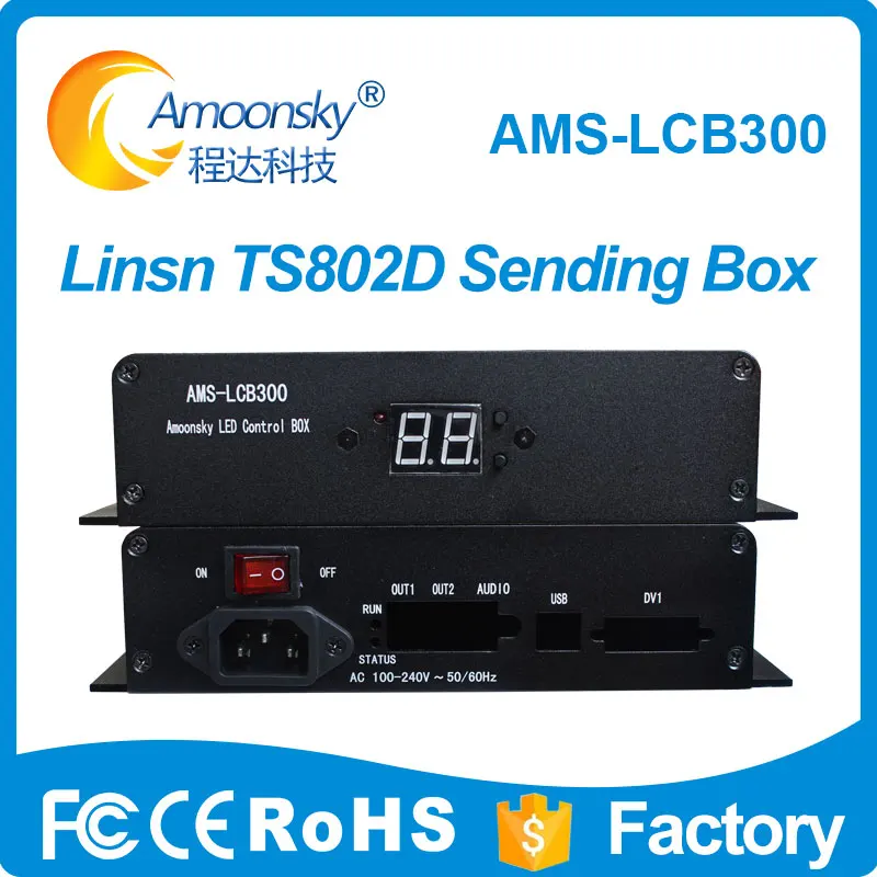 LED External Sending Boxes Linsn TS802D Portable Easy to Operate for P3.91 LED Display Screen
LED External Sending Boxes Linsn TS802D Portable Easy to Operate for P3.91 LED Display Screen