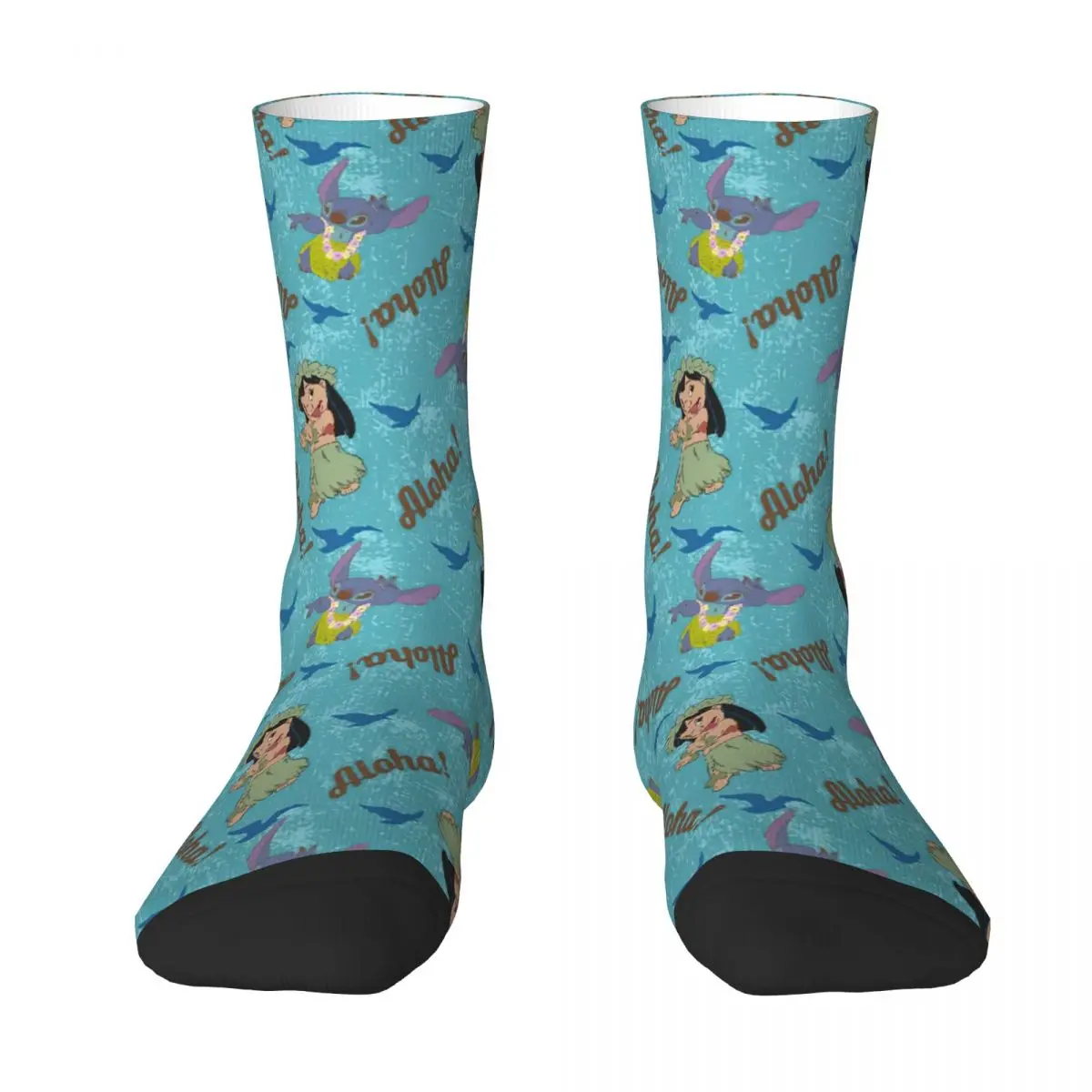 Fashion Disney Lilo & Stitch Soccer Socks Polyester Crew Socks for Women Men
Fashion Disney Lilo & Stitch Soccer Socks Polyester Crew Socks for Women Men
