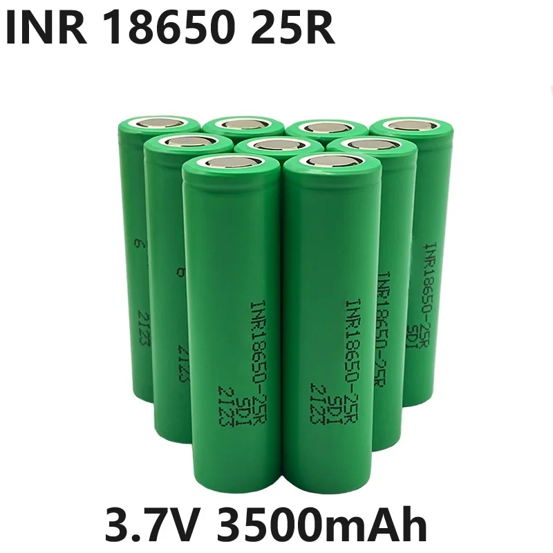 Air Express INR 18650 25R 3.7V 3500mAh 30A Discharge Lithium-ion Rechargeable Battery. for: Toys, Bluetooth Speakers, Etc
Air Express INR 18650 25R 3.7V 3500mAh 30A Discharge Lithium-ion Rechargeable Battery. for: Toys, Bluetooth Speakers, Etc