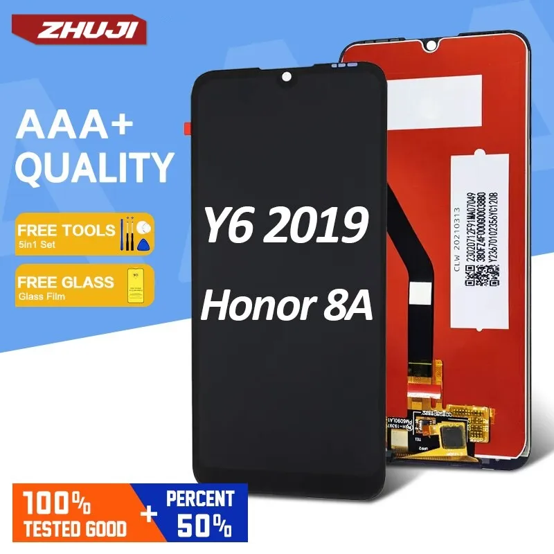 6.09" LCD Display For Honor 8A Lcd JAT-LX1/LX3 Screen Replacement MRD-LX1F/LX1/LX2/LX3 Lcd For Huawei Y6 2019 With Frame
6.09" LCD Display For Honor 8A Lcd JAT-LX1/LX3 Screen Replacement MRD-LX1F/LX1/LX2/LX3 Lcd For Huawei Y6 2019 With Frame