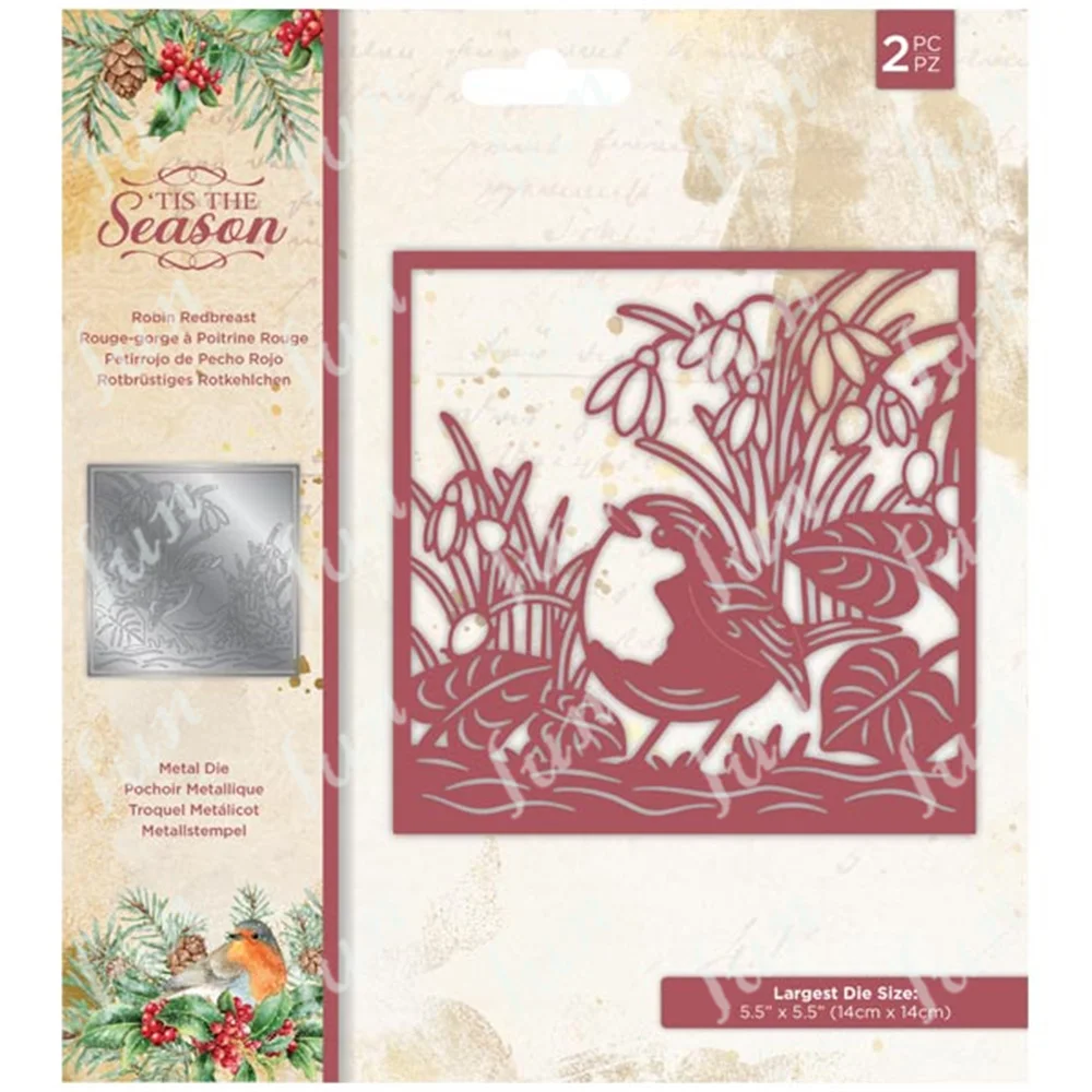 Robin Redbreast Cutting Dies Sets Scrapbooking Diy Album Make Paper Card Embossing Craft Supplies Diary Decor Cut Die 2022 New
Robin Redbreast Cutting Dies Sets Scrapbooking Diy Album Make Paper Card Embossing Craft Supplies Diary Decor Cut Die 2022 New