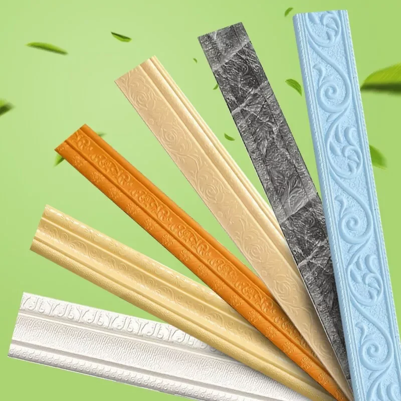 3D Waistline Baseboard Wall Stickers Self-adhesive Foam Waterproof Anti-collision Background Wall Edge Border Decor Wall Sticker
3D Waistline Baseboard Wall Stickers Self-adhesive Foam Waterproof Anti-collision Background Wall Edge Border Decor Wall Sticker