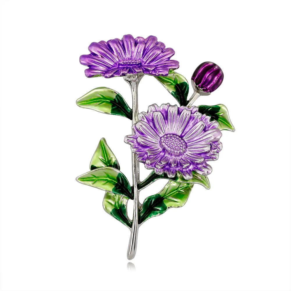 Daisy Flower Brooch Pink Purple Yellow Enamel Flower Brooch for Women Men Wedding Party Chrysanthemum Bouquet DIY Jewelry
Daisy Flower Brooch Pink Purple Yellow Enamel Flower Brooch for Women Men Wedding Party Chrysanthemum Bouquet DIY Jewelry