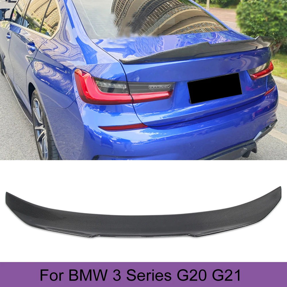 Rear Trunk Spoiler Wing Lip for BMW 3 Series G20 G21 Standard M Sport 2019 - 2022 Carbon Fiber Rear Trunk Boot Lip Wing Spoiler
Rear Trunk Spoiler Wing Lip for BMW 3 Series G20 G21 Standard M Sport 2019 - 2022 Carbon Fiber Rear Trunk Boot Lip Wing Spoiler