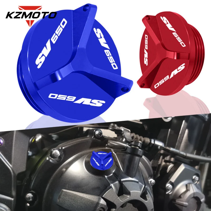 KZMOTO NEW Motorcycle Accessories For Suzuki SV650 SV 650S 650A 650X All Years CNC Engine Oil Cap Bolt Screw Cover M20*1.5
KZMOTO NEW Motorcycle Accessories For Suzuki SV650 SV 650S 650A 650X All Years CNC Engine Oil Cap Bolt Screw Cover M20*1.5
