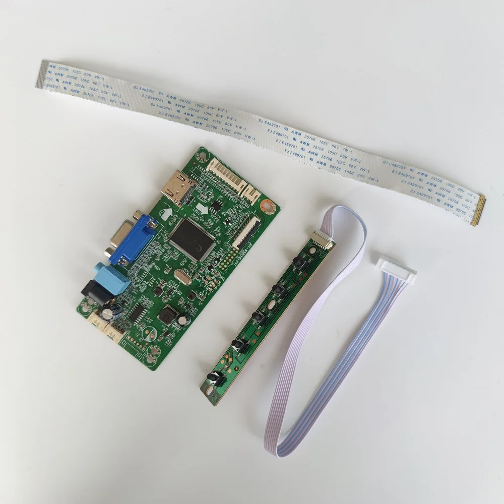 Kit for B133HAK01.0 B133HAK01.1 13.3" 1920x1080 LCD LED screen panel Audio VGA HDMI-compatible EDP Controller board
Kit for B133HAK01.0 B133HAK01.1 13.3" 1920x1080 LCD LED screen panel Audio VGA HDMI-compatible EDP Controller board