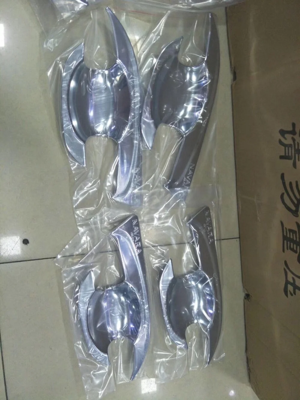 Osmrk chrome handle bowl for Nissan navara, 4pcs 
Osmrk chrome handle bowl for Nissan navara, 4pcs
