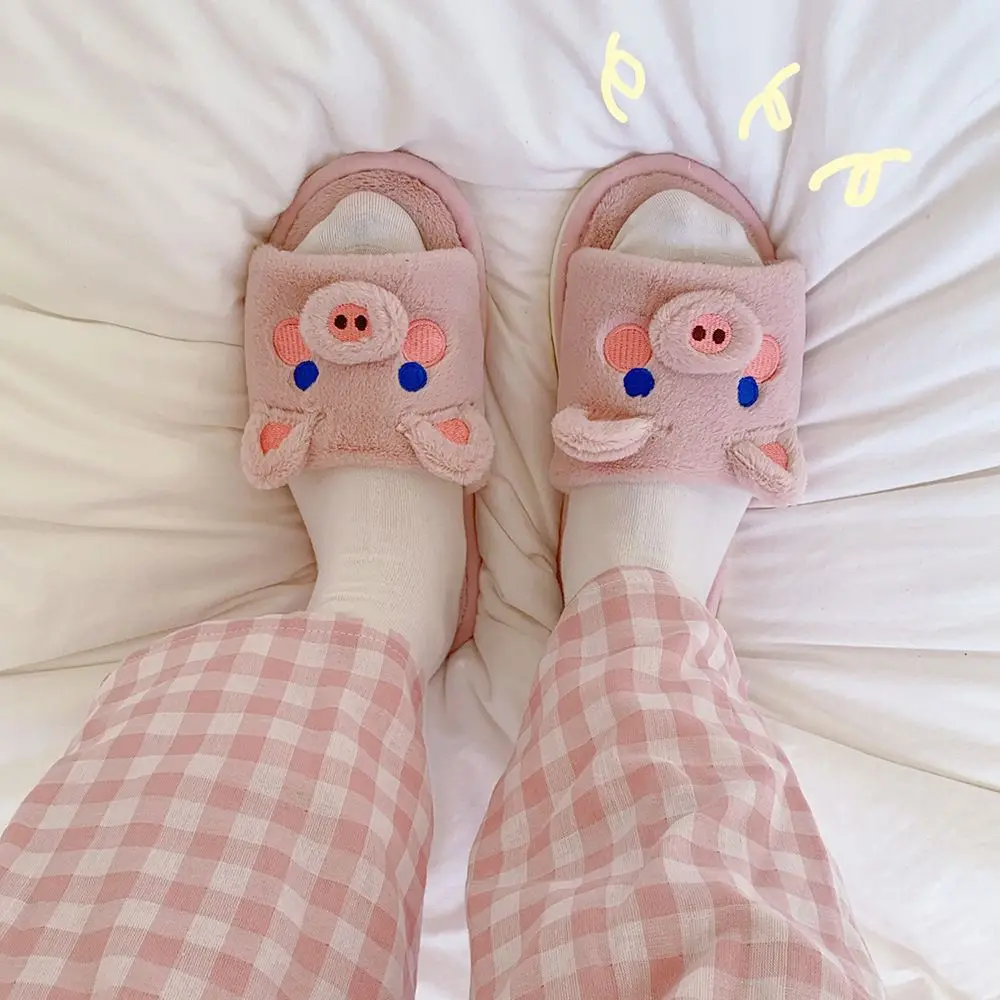 Lovely Cartoon Pig Slippers Women Thick Sole Indoor Cotton Shoes Ins Hot style Animal Slipper Female Home Piggy Shoes
Lovely Cartoon Pig Slippers Women Thick Sole Indoor Cotton Shoes Ins Hot style Animal Slipper Female Home Piggy Shoes