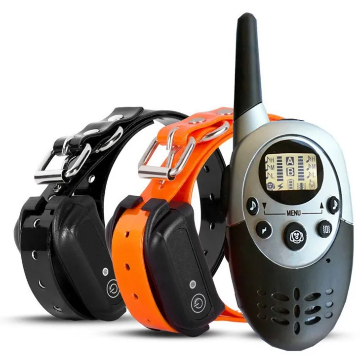 Electric Dog Training Collar Waterproof Rechargeable Remote Control Pet with LCD Display for All Size Bark stop Collars
Electric Dog Training Collar Waterproof Rechargeable Remote Control Pet with LCD Display for All Size Bark stop Collars