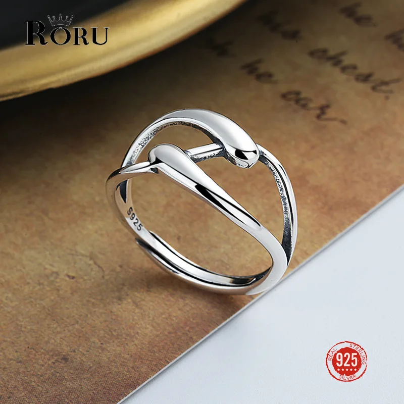 RORU S925 Sterling Silver Ring Jewelry Street Hot Retro Personality Trend English Letter Rings Opening Adjustable Men and Women
RORU S925 Sterling Silver Ring Jewelry Street Hot Retro Personality Trend English Letter Rings Opening Adjustable Men and Women