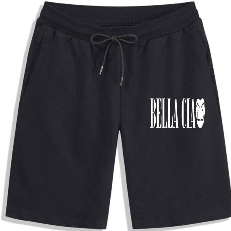 

shorts for men Bella Ciao Salvador Dali Mask Casa de Papel Netflix TV Inspired Shorts
