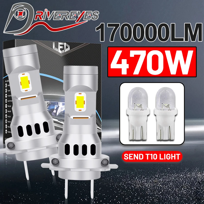 470W H7 светодиодный фары лм Дальний свет ближний свет двусторонние чипы CSP подключи и работай беспроводной диод мини освещение автомобиля 
470W H7 светодиодный фары лм Дальний свет ближний свет двусторонние чипы CSP подключи и работай беспроводной диод мини освещение автомобиля