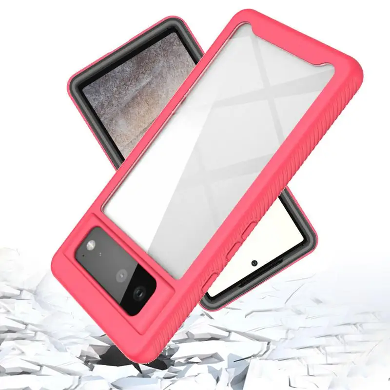 Protective Case For Google Pixel 6A Back Bumper Built-in Screen Protector TPU Shockproof Back Cover Work With Fingerprint ID
Protective Case For Google Pixel 6A Back Bumper Built-in Screen Protector TPU Shockproof Back Cover Work With Fingerprint ID