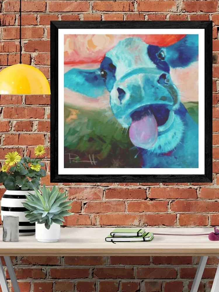 DIY-5D Diamond Blue Cow Splice Set Full Diamond Embroidery Mosaic Picture Closed
DIY-5D Diamond Blue Cow Splice Set Full Diamond Embroidery Mosaic Picture Closed