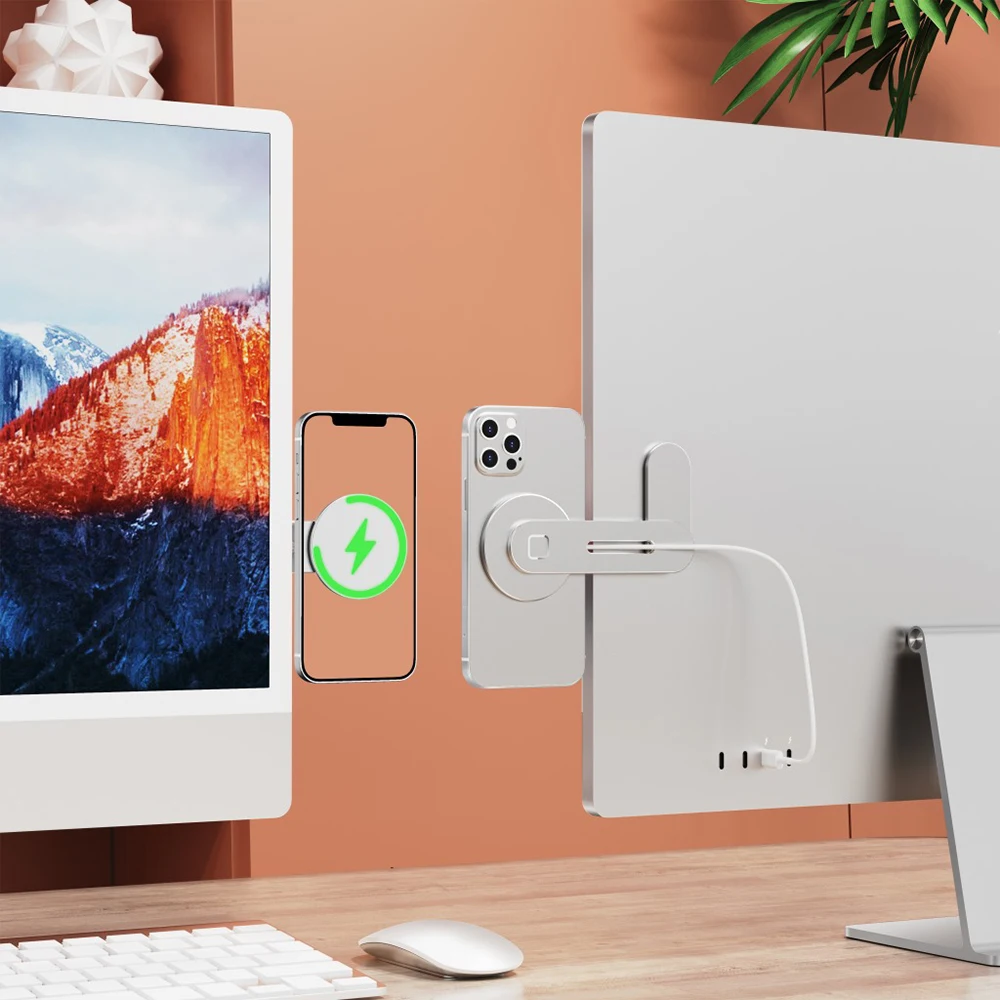 Беспроводное зарядное устройство MagSafe для iPhone 12 13 mini pro max 15 Вт, быстрая Магнитная Беспроводная зарядка, держатель для ноутбука, телефона, кро...
Беспроводное зарядное устройство MagSafe для iPhone 12 13 mini pro max 15 Вт, быстрая Магнитная Беспроводная зарядка, держатель для ноутбука, телефона, кро...