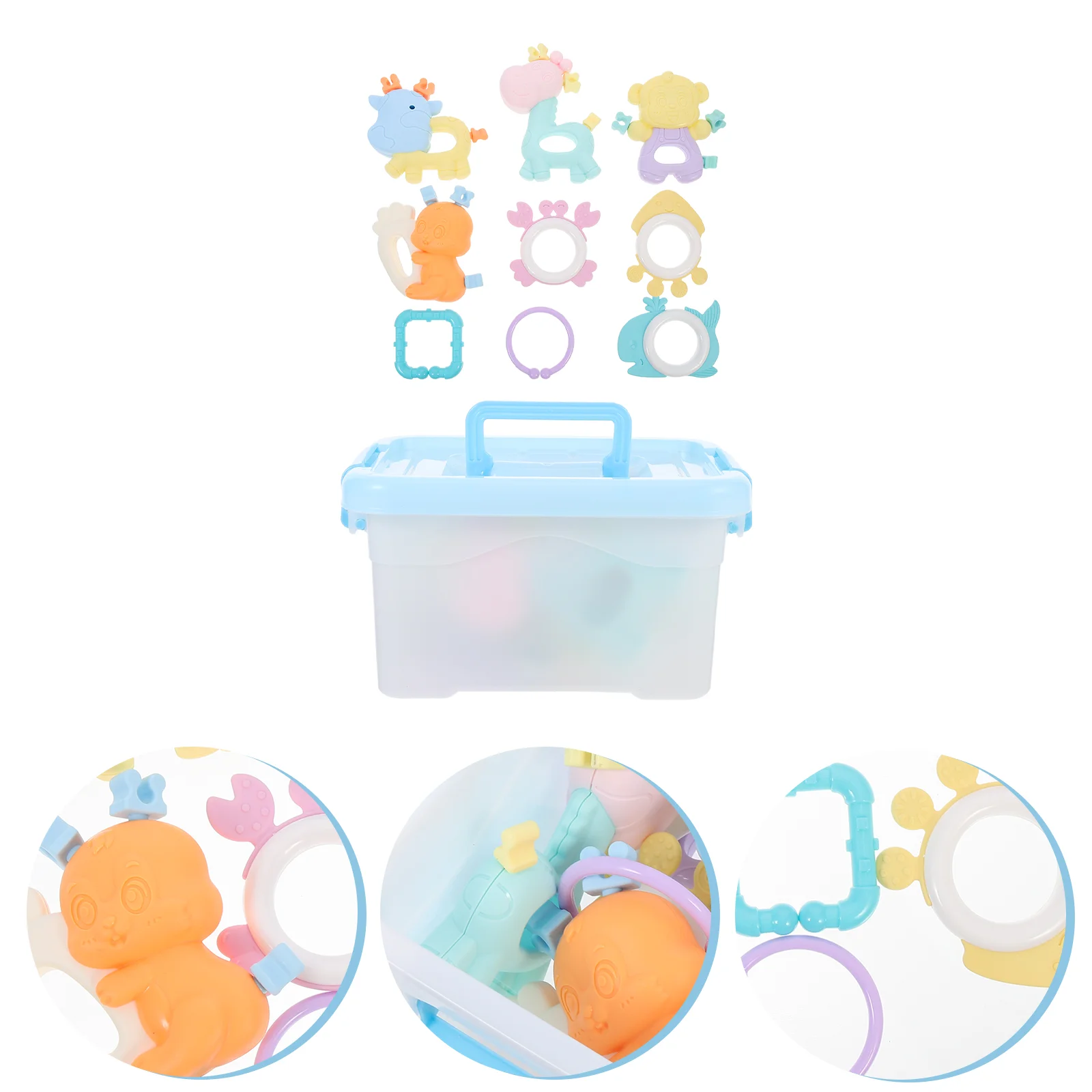 Детское Силиконовое кольцо-шейкер с кольцом
Детское Силиконовое кольцо-шейкер с кольцом