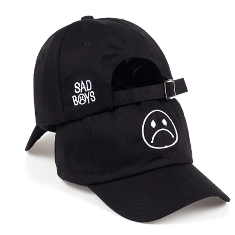 Women's Sad Face Embroidery Baseball Caps Korean Solid Hip Hop Cotton Snapback Cap for Men Unisex Outdoor Soft Top Sun Dad Hats
Women's Sad Face Embroidery Baseball Caps Korean Solid Hip Hop Cotton Snapback Cap for Men Unisex Outdoor Soft Top Sun Dad Hats