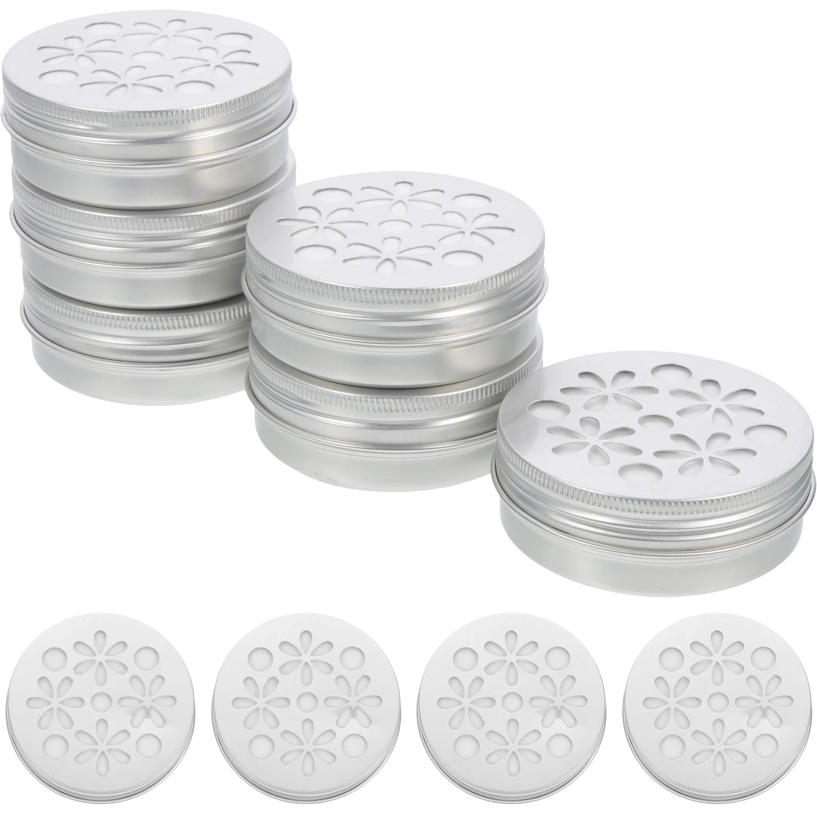 10pcs Aluminium Empty Storage Containers Hollow Screw Lid Aromatherapy Air Freshener Storage Box
10pcs Aluminium Empty Storage Containers Hollow Screw Lid Aromatherapy Air Freshener Storage Box