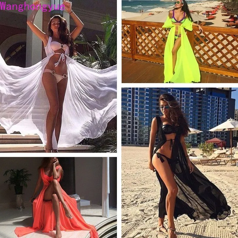 Bikini Cover Up Chiffon Women Beach Cover Ups Swimsuit Beach Dress Cape Sun Bath 2021 Summer Crochet Lace Women Beach Wear
Bikini Cover Up Chiffon Women Beach Cover Ups Swimsuit Beach Dress Cape Sun Bath 2021 Summer Crochet Lace Women Beach Wear