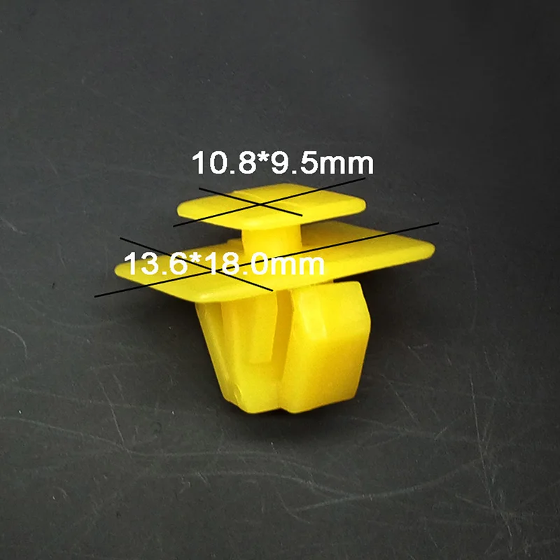 50pcs New Rocker Molding Nylon Plastic Fastener Clips Yellow Auto Fastener Clip Accessories Quality Suitable For Most Cars
50pcs New Rocker Molding Nylon Plastic Fastener Clips Yellow Auto Fastener Clip Accessories Quality Suitable For Most Cars