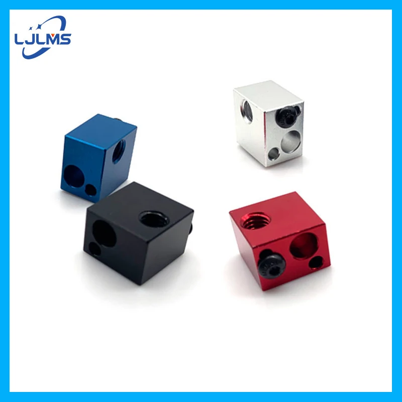 1PC Makerbot Heated Block 3D Printer Aluminum Heater Block MK7 MK8 Extruder V6 J-head Hot End Heating Block 16*16*12mm
1PC Makerbot Heated Block 3D Printer Aluminum Heater Block MK7 MK8 Extruder V6 J-head Hot End Heating Block 16*16*12mm