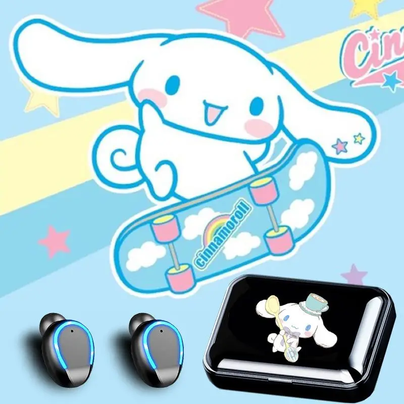 Kawaii Sanrio Kuromi Cinnamoroll My Melody Usb зарядка Беспроводные Bluetooth 5,0 наушники умное шумоподавление праздничный подарок 
Kawaii Sanrio Kuromi Cinnamoroll My Melody Usb зарядка Беспроводные Bluetooth 5,0 наушники умное шумоподавление праздничный подарок
